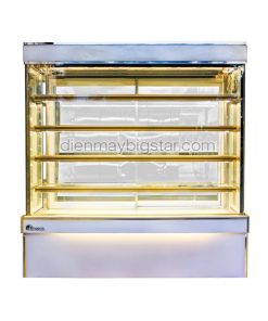 Tủ bánh kem Đài Loan 5 tầng kính vuông 1800mm