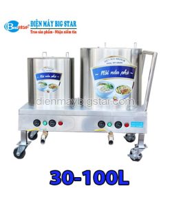 Bộ nồi nấu phở điện 20-80L