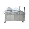 Bộ xe đẩy nấu phở điện đôi 2 nồi 120L