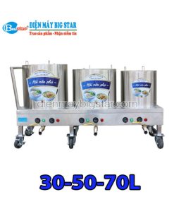 Nồi nấu phở 30-50-70L có bánh xe