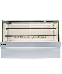 Tủ bánh kem Đài Loan 3 tầng kính vuông 1800mm