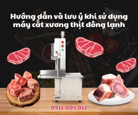 Máy cắt xương thịt đông lạnh