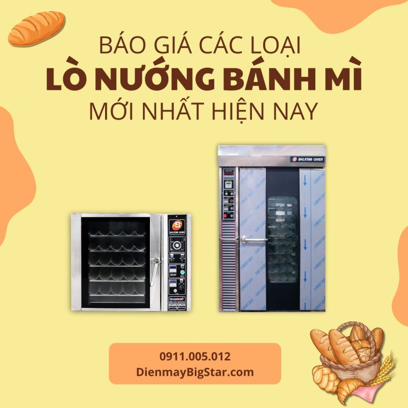 lò nướng bánh mì
