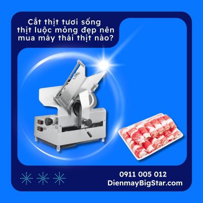 máy thái thịt