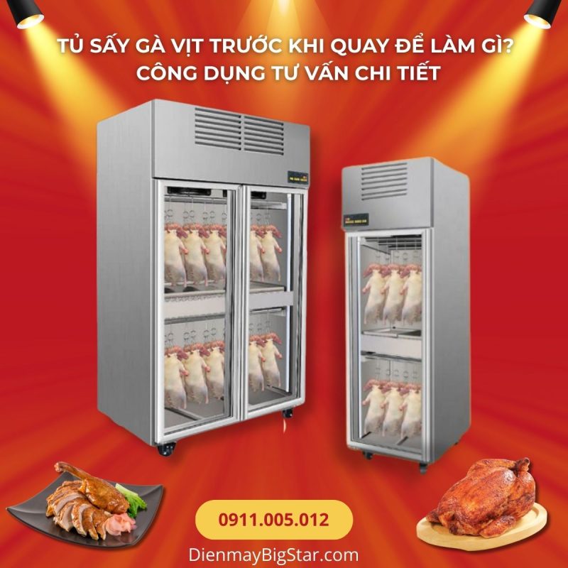 tủ sấy gà vịt
