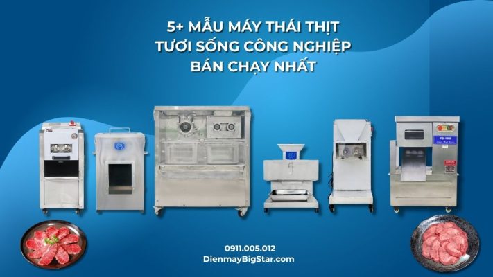 máy thái thịt tươi sống